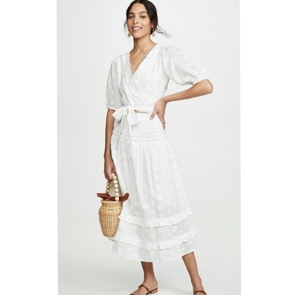 Steele Datsy maxi skirt with matching wrap top